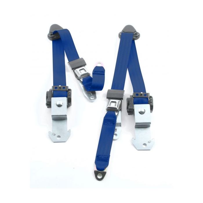 3 POINT BELTS 84-96 2DR XJ COB BLUE  849