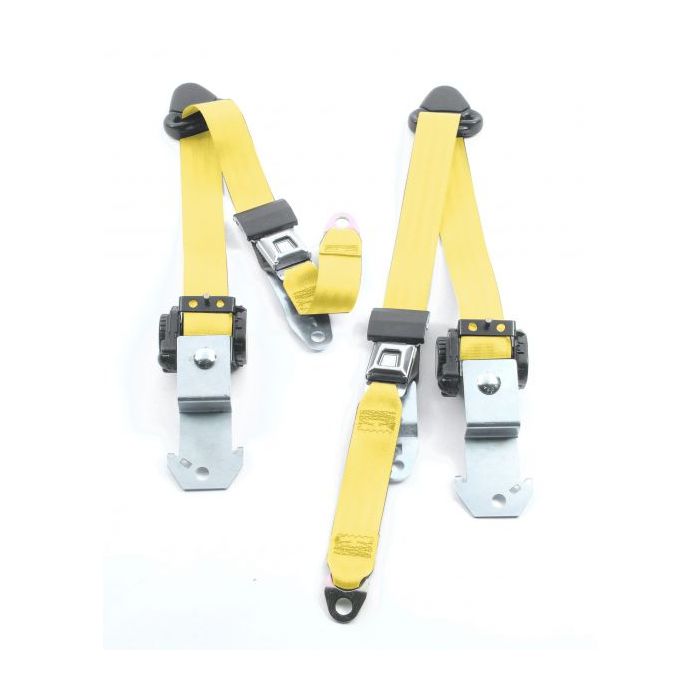 3 POINT BELTS 84-96 2DR XJ YELLOW    849