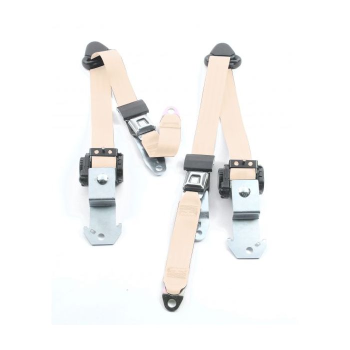 3 POINT BELTS 84-96 2DR XJ IVORY     849