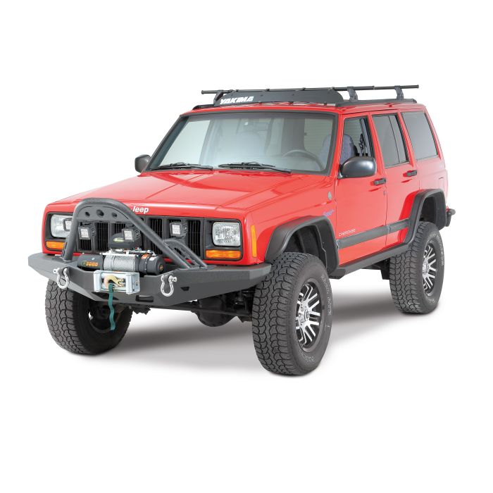 Smittybilt 76812 XRC Stinger for 84-01 Jeep Cherokee XJ with 76810 XRC M.O.D. Front Bumper