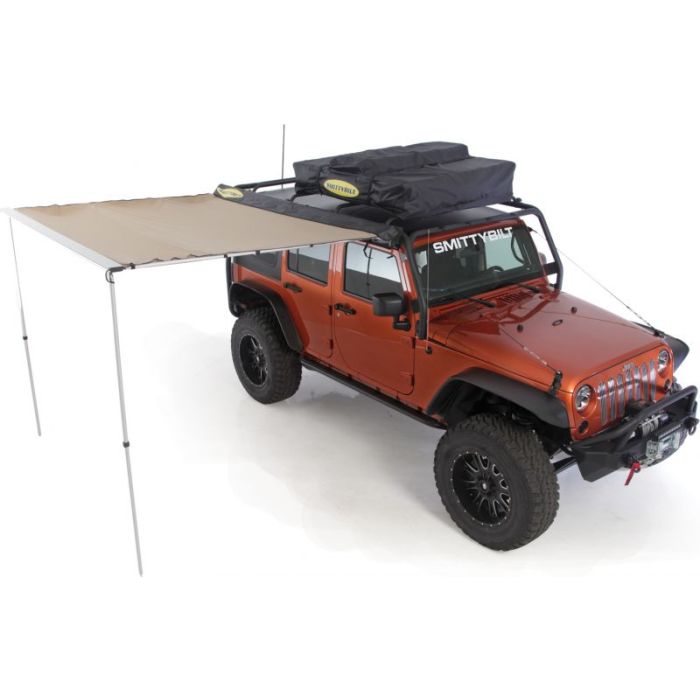 Smittybilt 2787 Overlander Tent Awning 6.5FT X 6.5FT 
