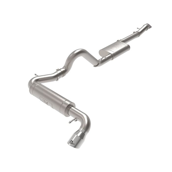Apollo GT Series 3 IN 409 Stainless Steel Cat-Back Exhaust System w/ Polish Tip Ford Bronco 2021 L4-2.3L (t)/V6-2.7L (tt)