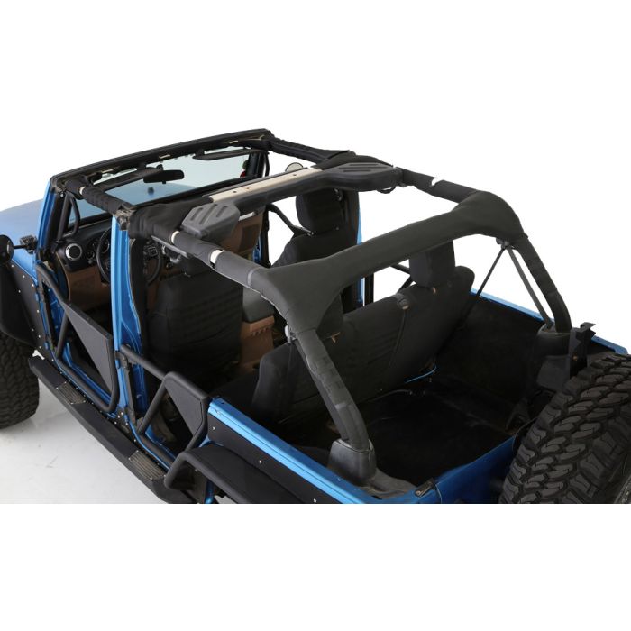 Smittybilt 5666201 Roll Bar Padding Cover Kit with Molle Pouch Attachments for 07-18 Jeep Wrangler Unlimited JK 4 Door