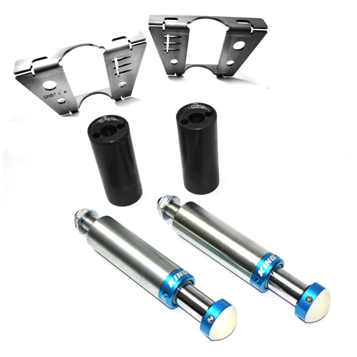 EVO REAR ROCKSTOP KIT W/KING BUMPS JK