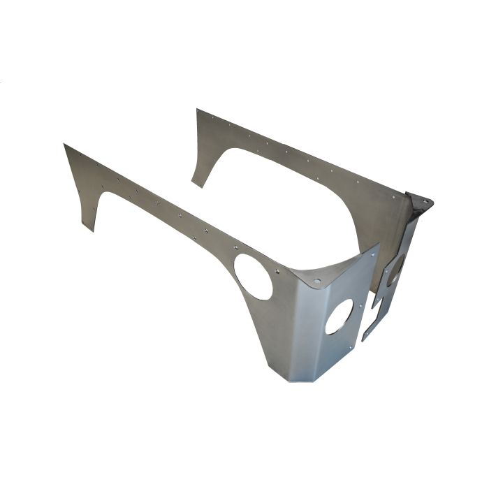 EVO RR ROCKSKINS RAW STEEL JK 2DR