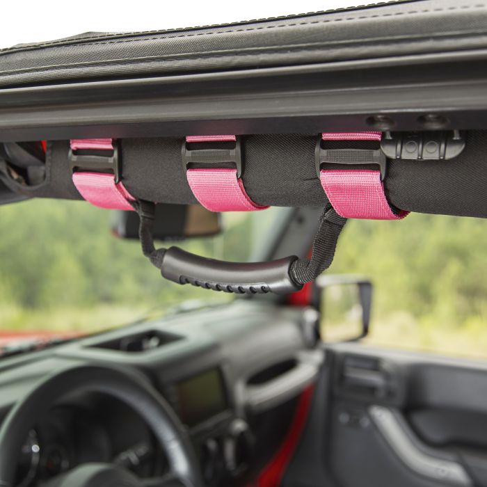 Rugged Ridge  Sport Bar Grab Handles for 55-23 Jeep Wrangler JL, JK, TJ, YJ, CJ & Gladiator JT