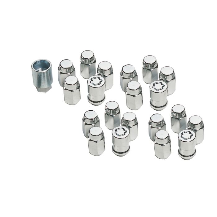 MCGARD 20 PC 1/2-20 13/16 HEX CHROME