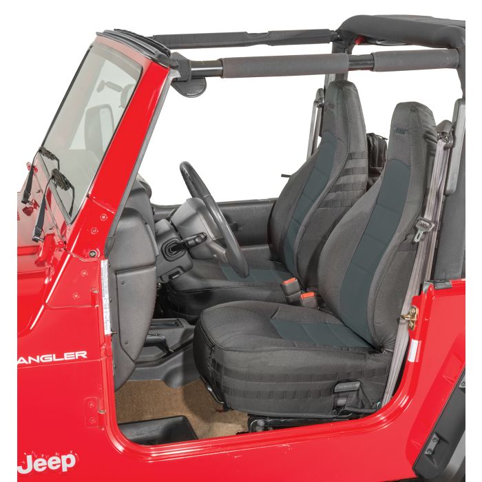 Bartact  Mil-Spec Super Front Seat Covers for 97-02 Jeep Wrangler TJ