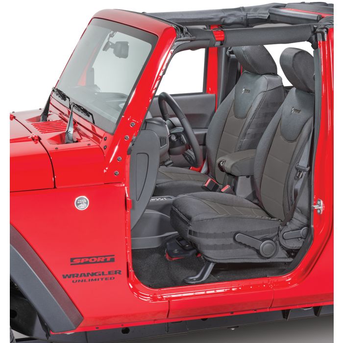 Bartact  Mil-Spec Super Front Seat Covers for 07-10 Jeep Wrangler JK