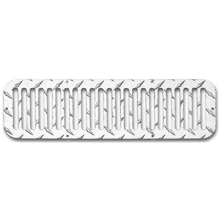 DIA PLATE HOOD VENT 78-96 CJ/WRNGLR-BLK