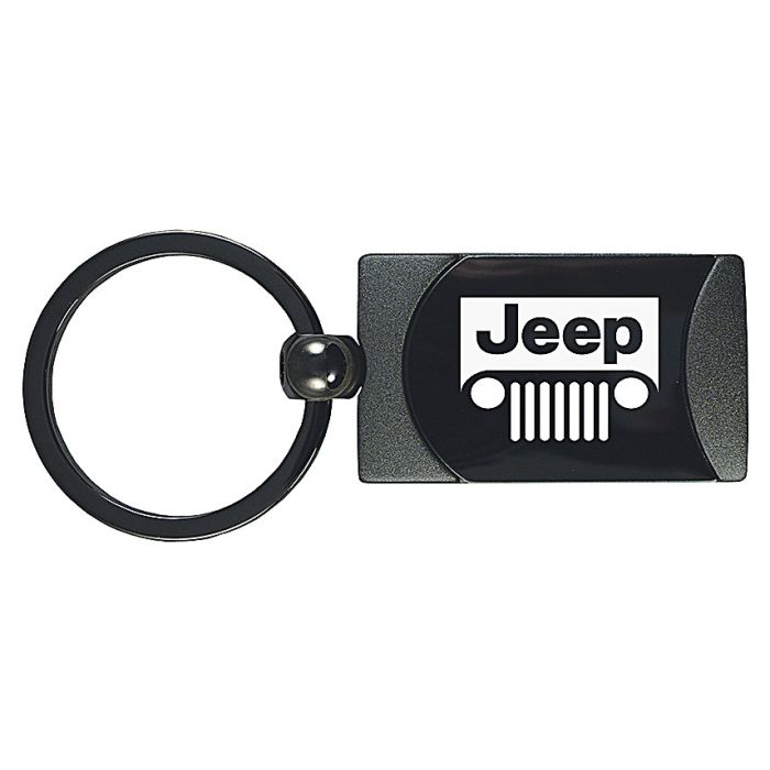 AUG JEEP GRILL KEYCHAIN GUN METAL