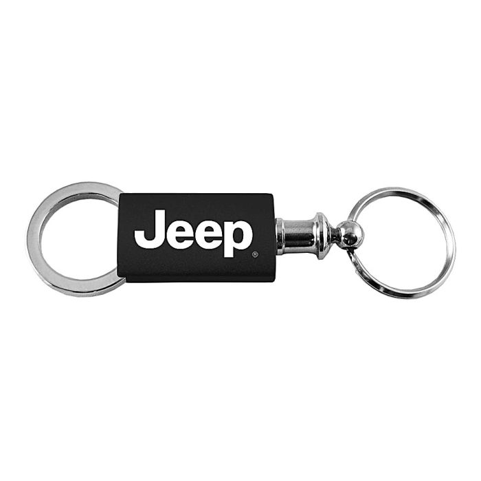 AUG ANO ALUM VALET KEY CHAIN BLK