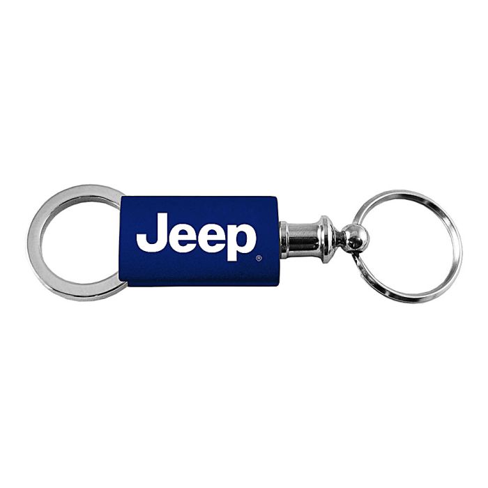AUG ANO ALUM VALET KEY CHAIN NAVY