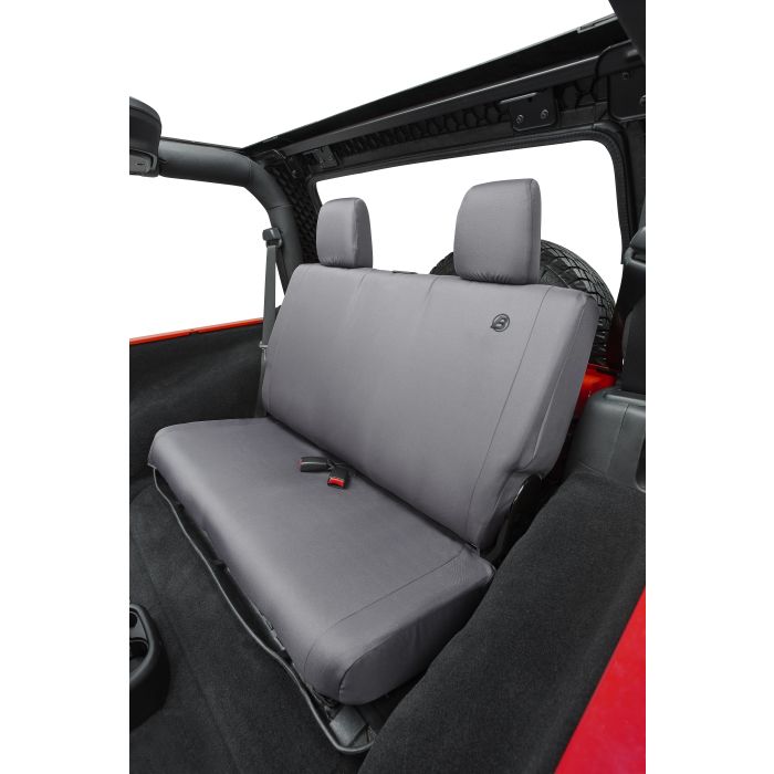 SEAT COVERS REAR JK 2DR CHARCOAL