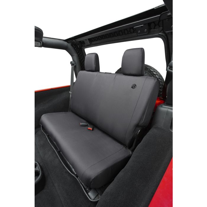 SEAT COVERS REAR JK 2DR BLACK DIA
