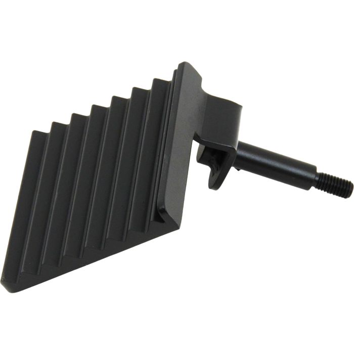 Kentrol 13028 0120 14 Driver Side Foot Peg in Black Powder Coat for 07-18 Jeep Wrangler JK