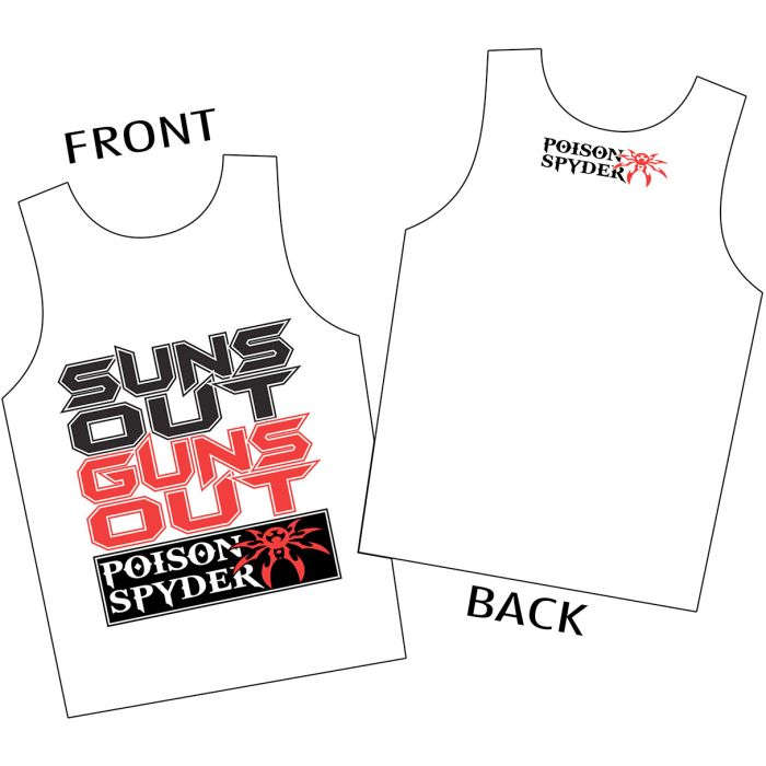 POISON SPYDER SUNS OUT GUNS OUT MED     50-47-952