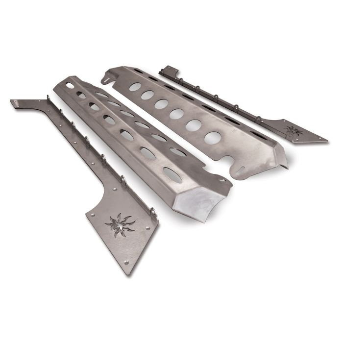 Poison Spyder 17-08-200 Steel Brawler Rocker for 07-18 Jeep Wrangler JK 2 Door