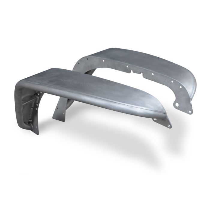 Poison Spyder 17-03-030-ALUM Standard Width Aluminum Front Crusher Flares for 07-18 Jeep Wrangler JK