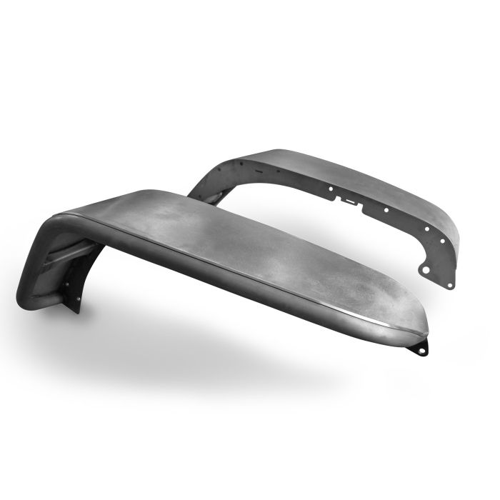 Poison Spyder 17-03-032 Extra Wide Steel Front Crusher Flares for 07-18 Jeep Wrangler JK