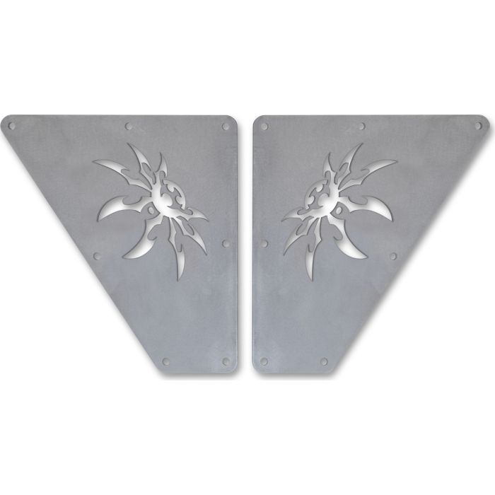 Poison Spyder 14-02-051 DeFender Side Plate Inserts for 97-06 Jeep Wrangler TJ & Unlimited