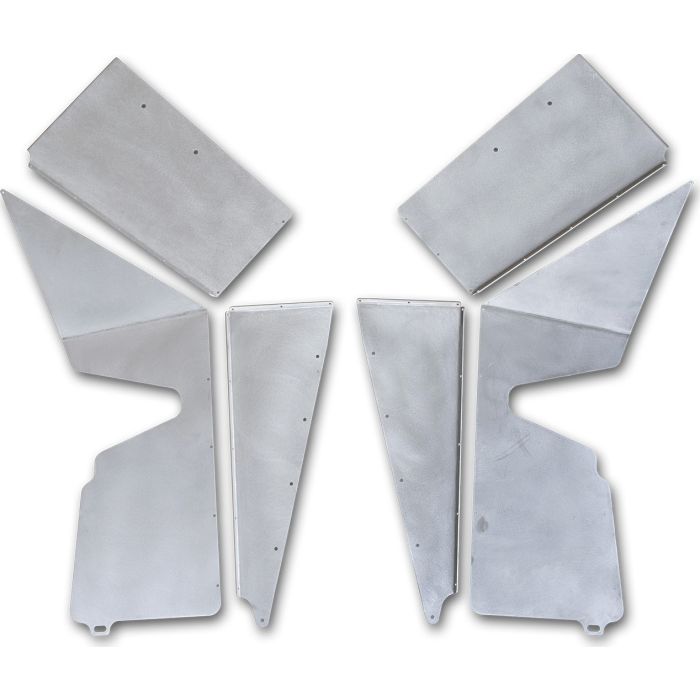 Poison Spyder 13-02-080 DeFender Inner Fender Kit for 87-95 Jeep Wrangler YJ