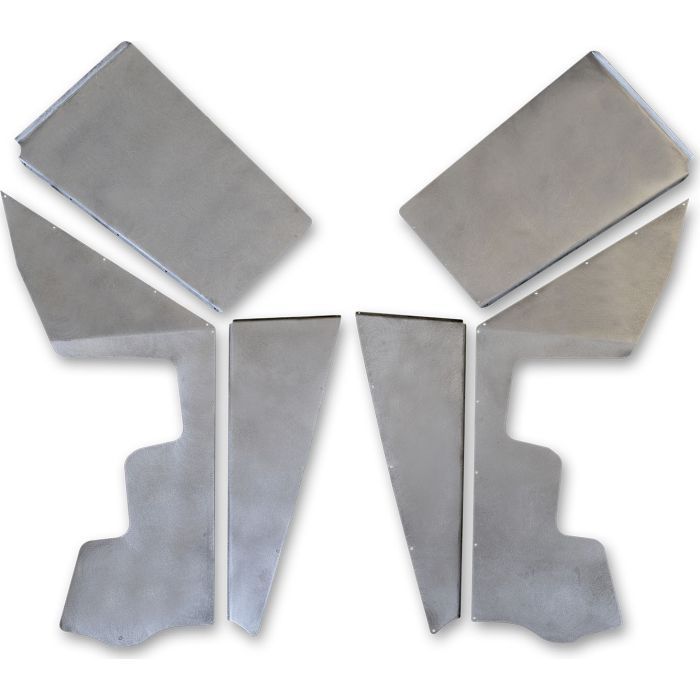 Poison Spyder 14-02-080 DeFender Inner Fender Kit for 97-06 Jeep Wrangler TJ & Unlimited