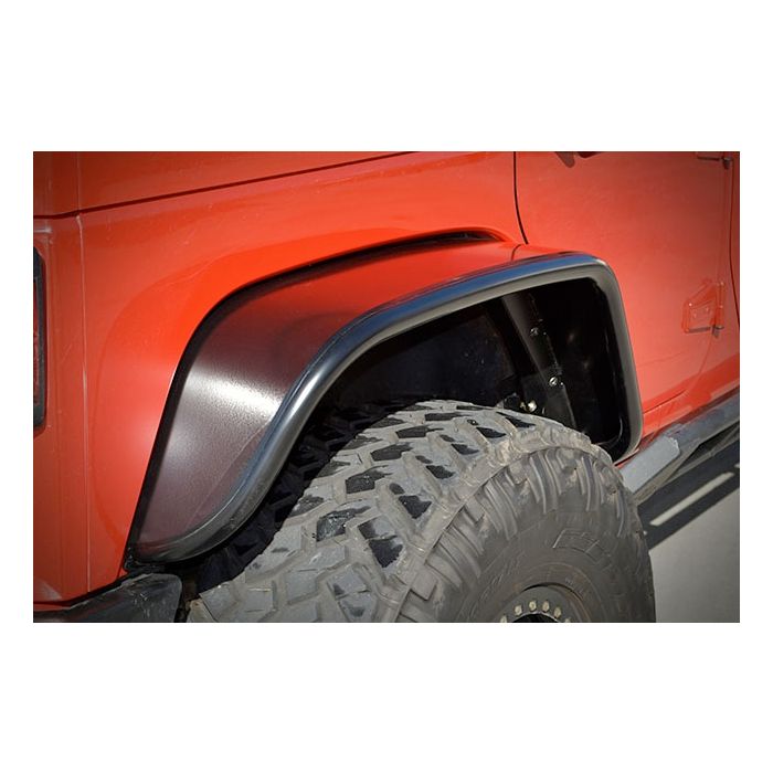 Poison Spyder 17-05-020-ALUM Rear Aluminum Crusher Wide Flares for 07-18 Jeep Wrangler JK