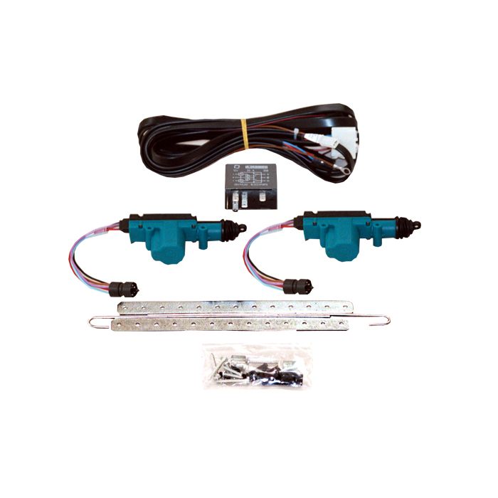 Electric-Life LK01-10-537 2 Door Power Door Lock Kit for 07-18 Jeep Wrangler JK 2 Door