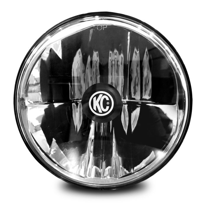 KC GRAVITY 7IN HEADLIGHT H4 EACH TJ