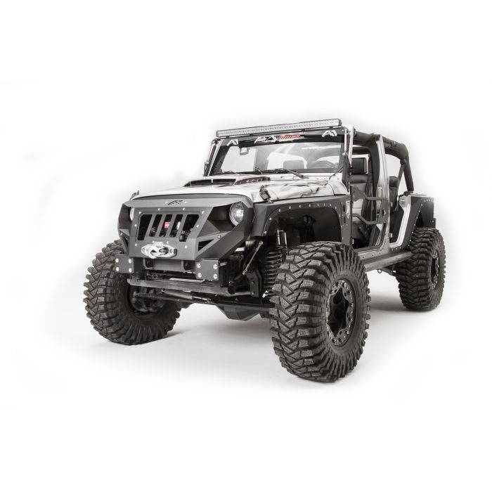 Fab Fours  Front Grumper for 07-18 Jeep Wrangler JK