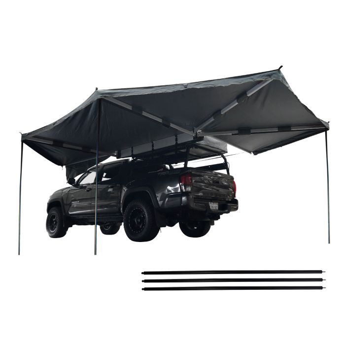 Overland Vehicle Systems  Nomadic 270 Awning w/ Black Storage Cover 