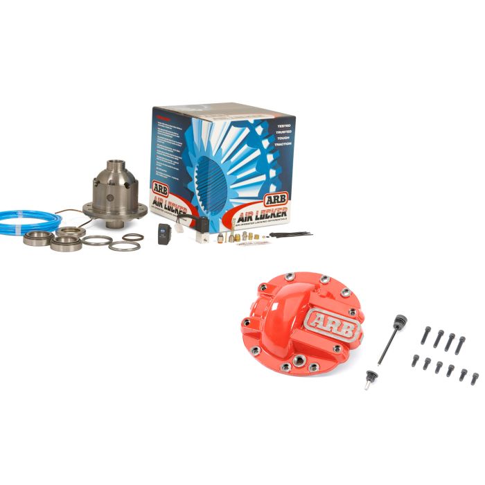 ARB LOCKER 3.73UP 27SPL D30 W/RED COVER KIT