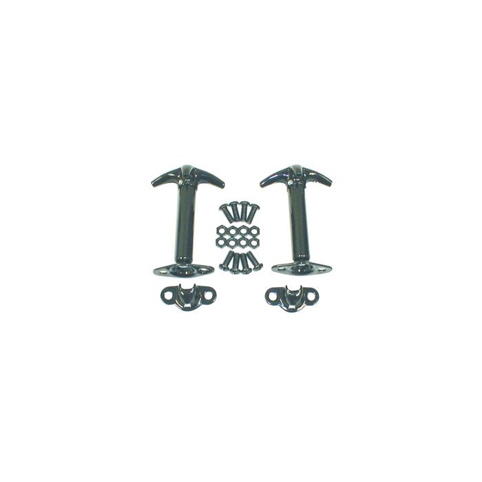 OMIX-ADA 11210.01 Hood Catch Kit for 42-95 Jeep 42-95 Jeep CJ & Wrangler YJ