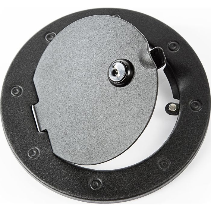 Rugged Ridge  Stainless Steel Locking Fuel Door for 07-18 Jeep Wrangler JK