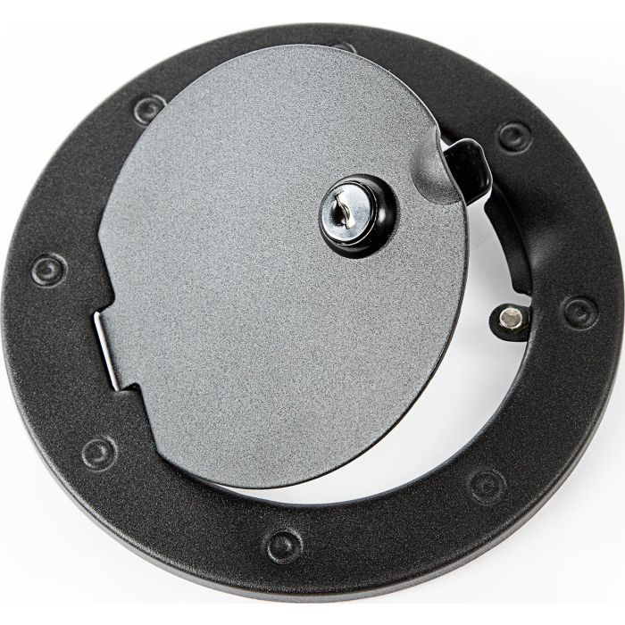Rugged Ridge  Stainless Steel Locking Fuel Door for 07-18 Jeep Wrangler JK