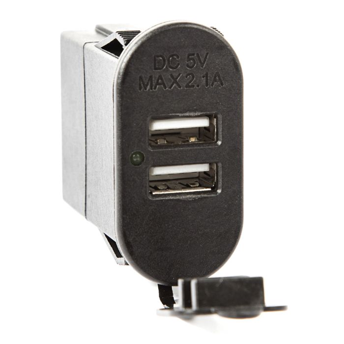 Rugged Ridge 17265.05 Dual USB Rocker Switch 