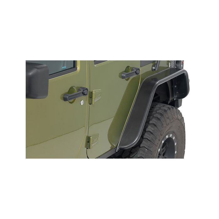 Warrior Products  Rear 6.5" Wide Tube Flares for 07-18 Jeep Wrangler JK