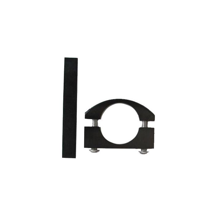 STD ROLL BAR CLAMP SINGLE ALUMINUM BLK