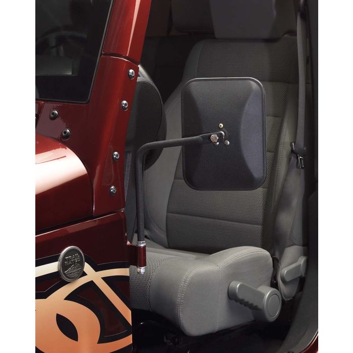 SAFARI DOOR MIRROR SET BLACK            117-124