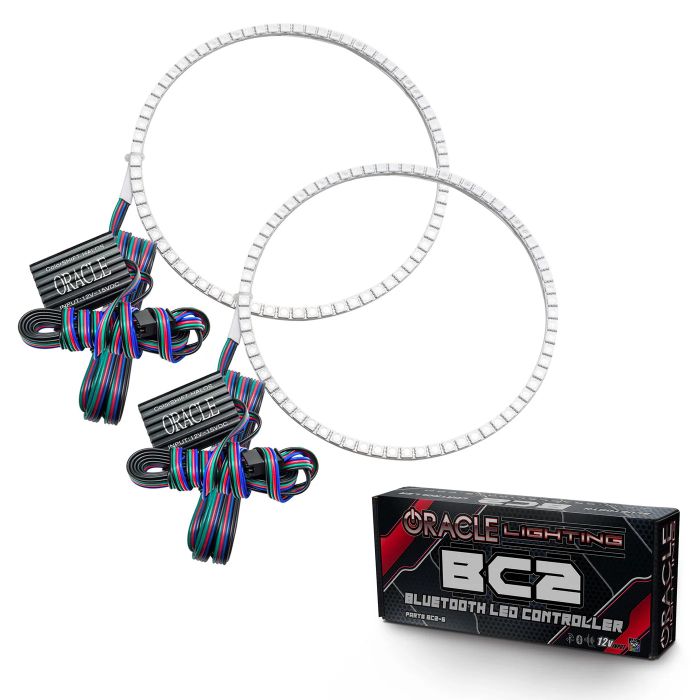 Oracle -2021-2023 Ford Bronco LED Headlight Halo Kit - Base Headlights