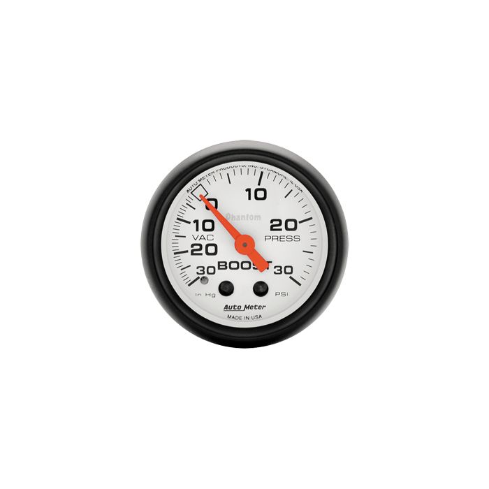 PHANTOM SERIES 30LB BOOST GAUGE MECHANCL