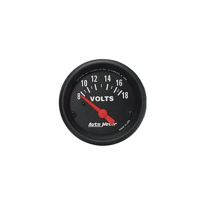 BLACK FACED 2 1/16 ELE VOLTMETER 8-18