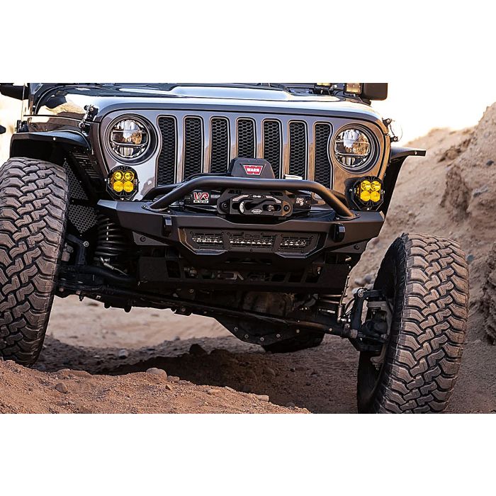 DV8 Offroad FBJL-09 Spec Series Front Bumper for 18-23 Jeep Wrangler JL & Gladiator JT