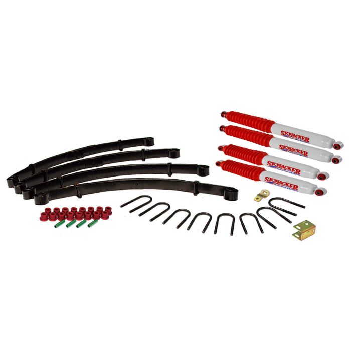 ROCK READY 4 INCH LIFT WITH NITROS-YJ          KIT