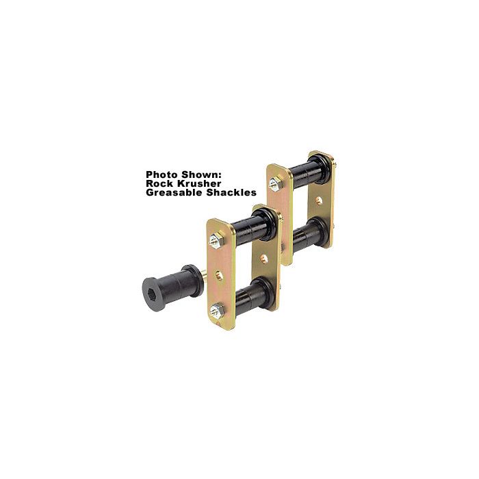ROCKRUSH SHACKLE .75IN 76-86 CJ-FR-BLK