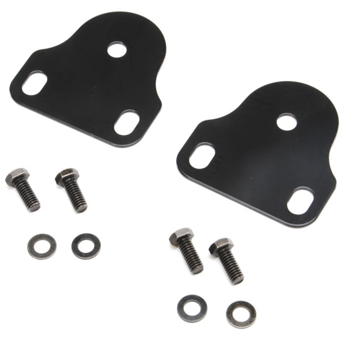 WINDSHIELD BRACKETS 76-95 CJ/YJ BLACK