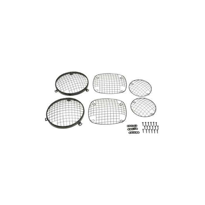 KENTROL MESH GUARDS 76-86 CJ SS BLACK