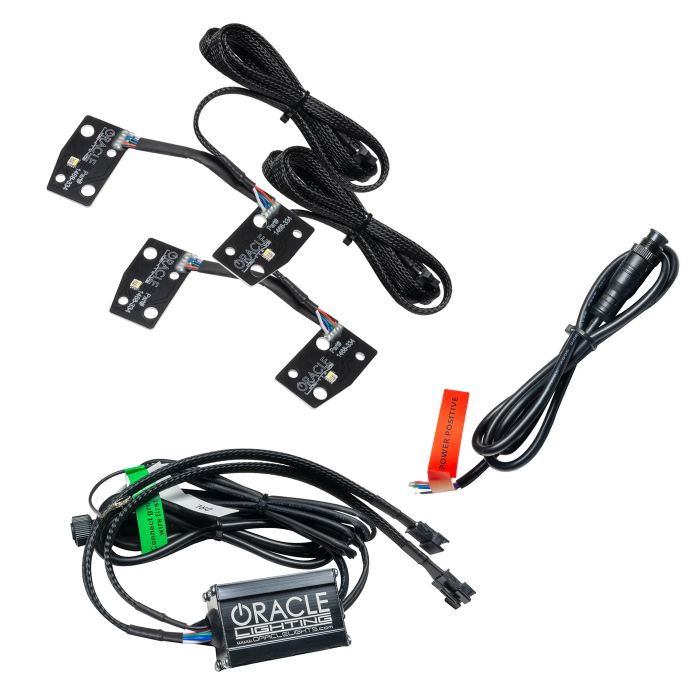 Oracle -2021+ Ford Bronco ColorSHIFT® RGB+W Headlight Halo Upgrade Kit