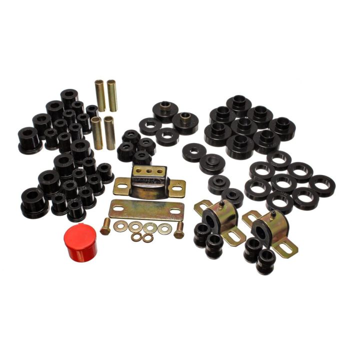 Energy Suspension  Complete Hyper-Flex Suspension Bushing Kit for 76-79 Jeep CJ5 and CJ7